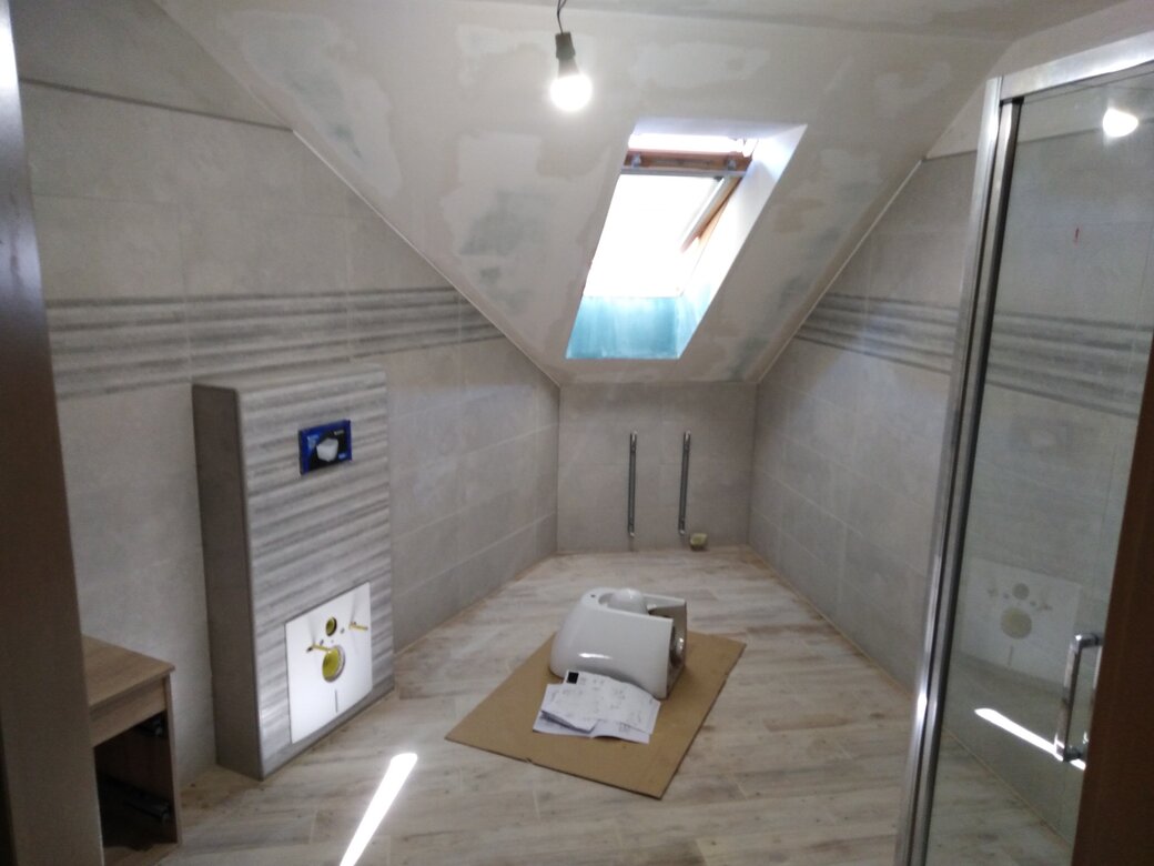 Realizace atypické koupelny v Pohořelicích